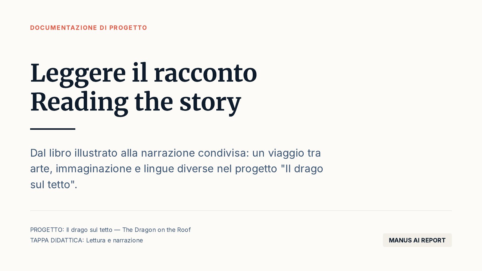 Copertina della presentazione Il drago sul tetto